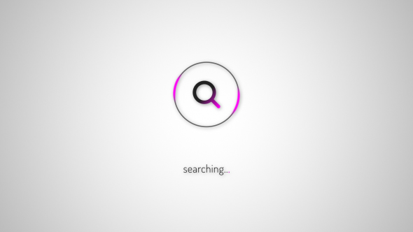 Modern Search Logo Reveal