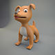 Cartoon Dog - 3DOcean Item for Sale