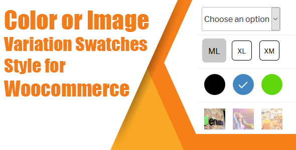 WooCommerce Variation Swatches( Color, Image or Button )
