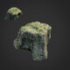 3d scanned nature tree stump 009 - 3DOcean Item for Sale