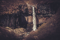 Svartifoss waterfall in Skaftafell National Park - PhotoDune Item for Sale