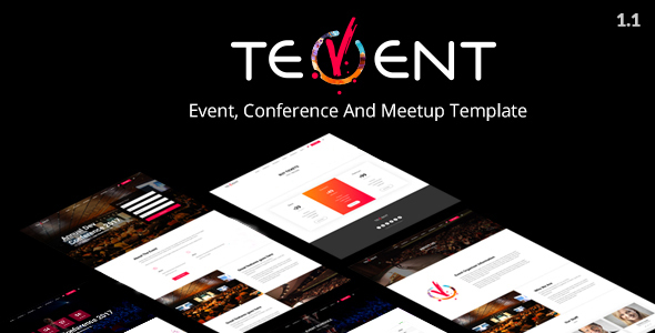 Tevent - Conference & Event Template