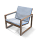 Poltrona Lounge Wooden Chair - 3DOcean Item for Sale