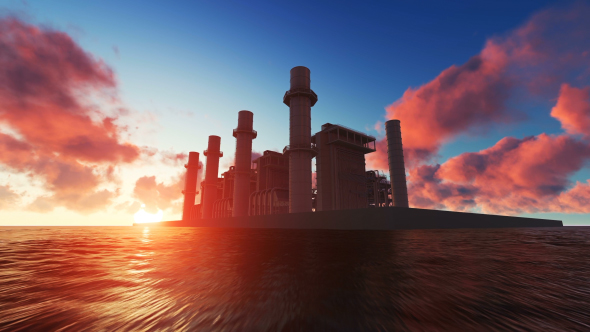 Oil Refinery Industry alt