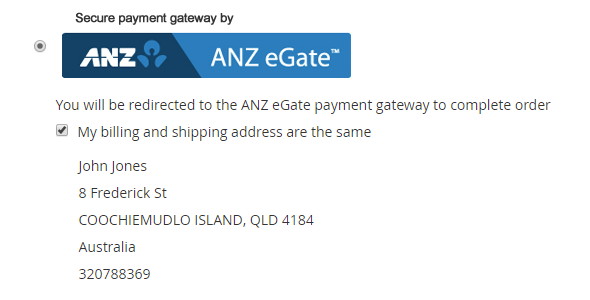 Magento 2 ANZ eGate Payment Gateway