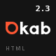 Okab - Responsive Multi-Purpose HTML5 Template - ThemeForest Item for Sale