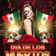 Dia De Los Muertos Flyer Template - GraphicRiver Item for Sale