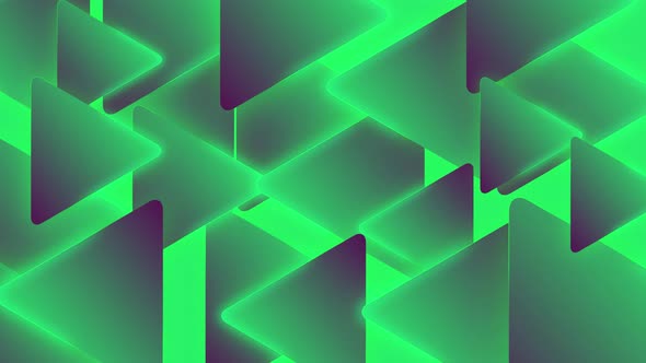 Green abstract geometric triangle shape background. Shape backdrop