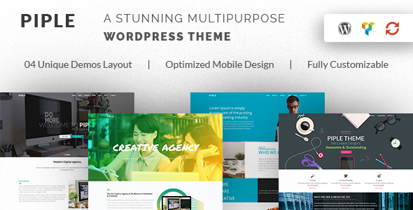 Piple - Creative Multipurpose WordPress Theme