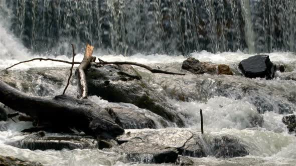 Waterfall Waters Splash