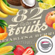82 Fruits, Berries and Vegetables - GraphicRiver Item for Sale