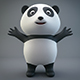 Cartoon Panda - 3DOcean Item for Sale