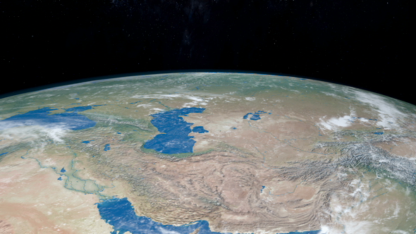 Caspian Sea in Planet Earth