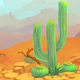 Desert - Game Background - GraphicRiver Item for Sale
