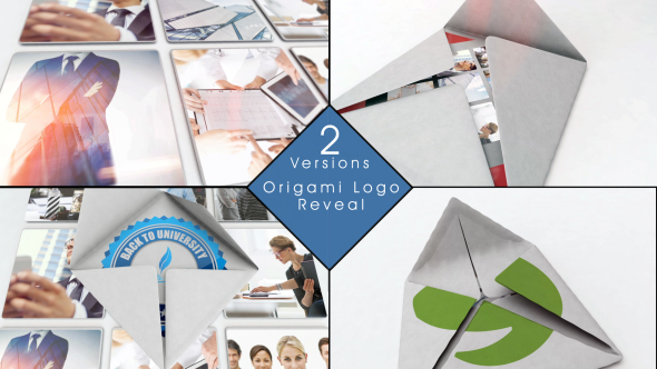 Origami Logo Reveal alt