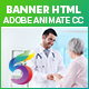 Health Medicare Banner Ad HTML5 (Animate CC) - CodeCanyon Item for Sale