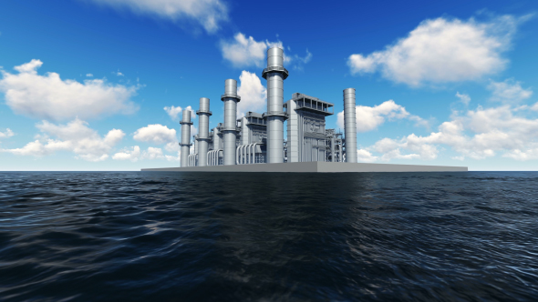 Power Plant in the Petrochemical Plant alt