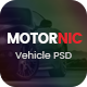 MotorNic - Vehicle Marketplace PSD Template - ThemeForest Item for Sale