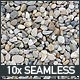 Seamless Gravel Texture Pack (x10) - 3DOcean Item for Sale