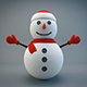 Cartoon Snowman - 3DOcean Item for Sale