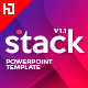 Stack PowerPoint Template - GraphicRiver Item for Sale
