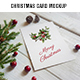 Christmas Card Mockup - GraphicRiver Item for Sale