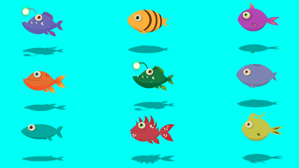 Cartoon Fish Pack alt
