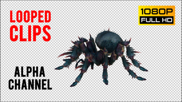 Spider 1 Realistic Pack 2