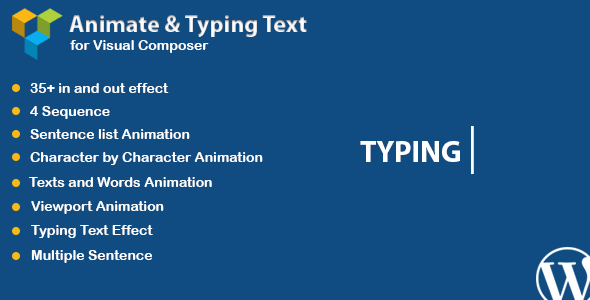 WPBakery Page Builder - Animated Text and Typing Effect
