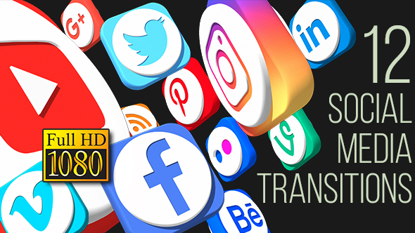 Social Media Transitions (Full HD)