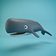 Cartoon Whale - 3DOcean Item for Sale