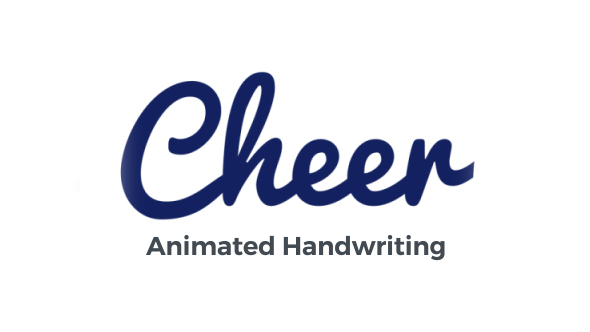 Cheer - Animated Handwriting Typeface