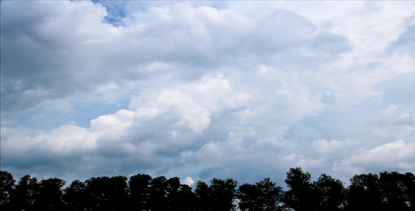 Time Lapse Of The Midday Clouds