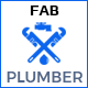 Fab Plumber- Plumber psd Template. - ThemeForest Item for Sale