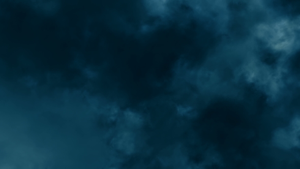 At Night Flying Through Lightning and Thunderstorm alt