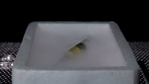 Vaccine,Medicine of the Future Lies in a Laboratory,in a Box with Freezing