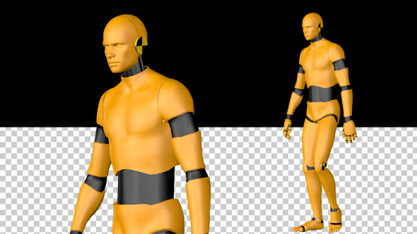 Crash Test Dummy Walk Animation alt