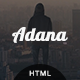 Adana - One Page Personal Template - ThemeForest Item for Sale