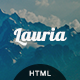 Lauria - One Page Responsive Template - ThemeForest Item for Sale