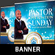 Community Pastor Appreciation Banner Template - GraphicRiver Item for Sale