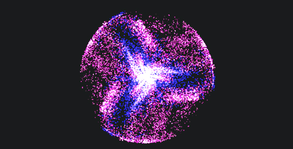 Digital Earth Particle Magic Dance alt