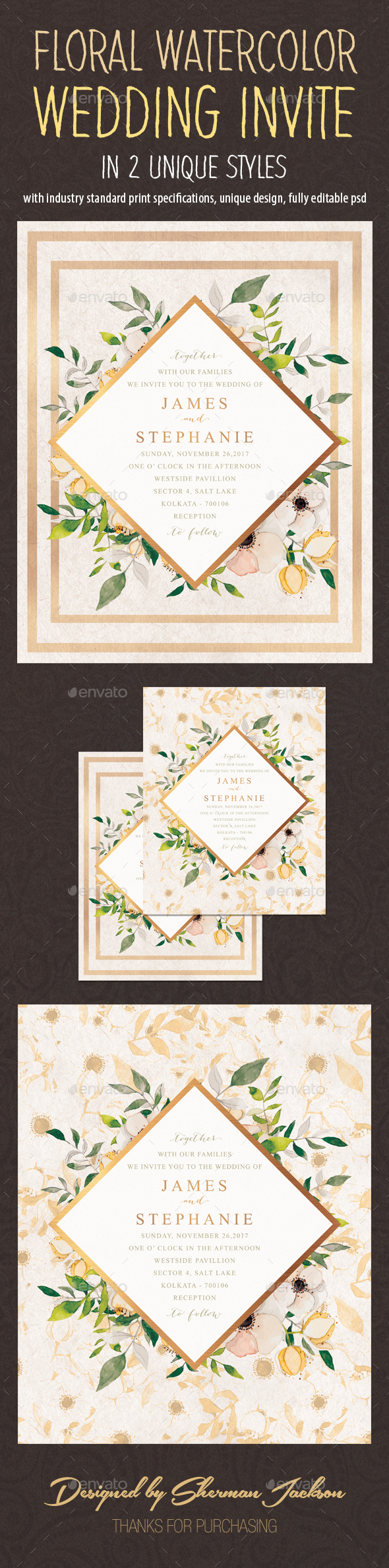 Marriage Invitation Templates From Graphicriver Page 4