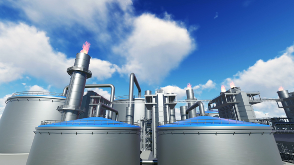 3D Industrial Power Plant alt