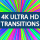 Transitions Pack Vol.2/ 4K Ultra HD Elements/ Colorful Style/ Geometric Dinamic or Rhythmic Mood - VideoHive Item for Sale