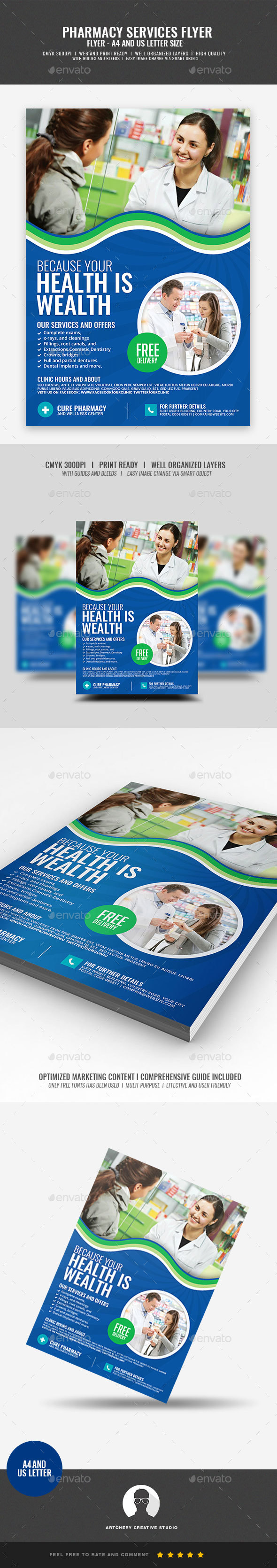 Pharmaceutical Services Flyer