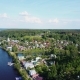 Aerial View of the Ples, a City on the Volga, in the Sunny Weather - VideoHive Item for Sale