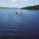 VOLGA RIVER, RUSSIA - VOLGA: Passenger Ship Cruising the Volga RiverThe Volga River, the Longest - VideoHive Item for Sale