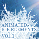 Animated Ice Elements. Vol.1 - VideoHive Item for Sale