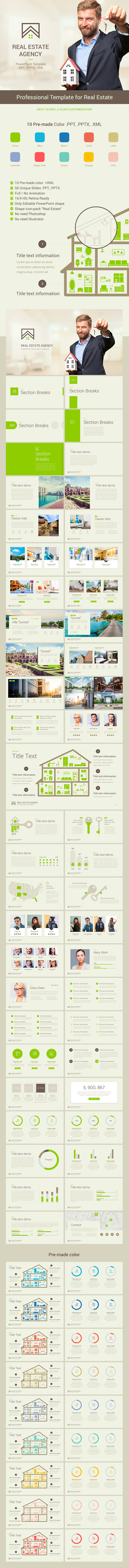 Real Estate PowerPoint Presentation Template
