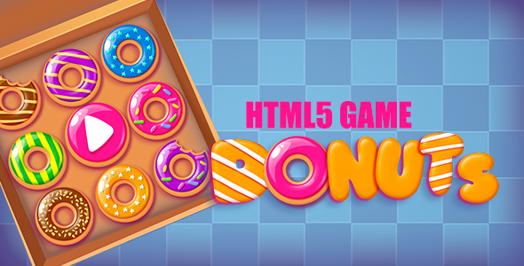 Donuts Match3 HTML5 Game